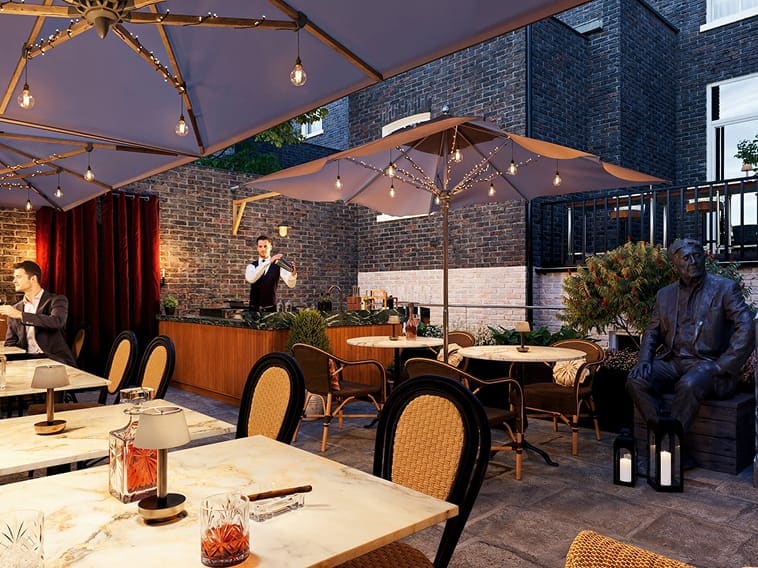 cigar garden a warm welcome to Bertie's