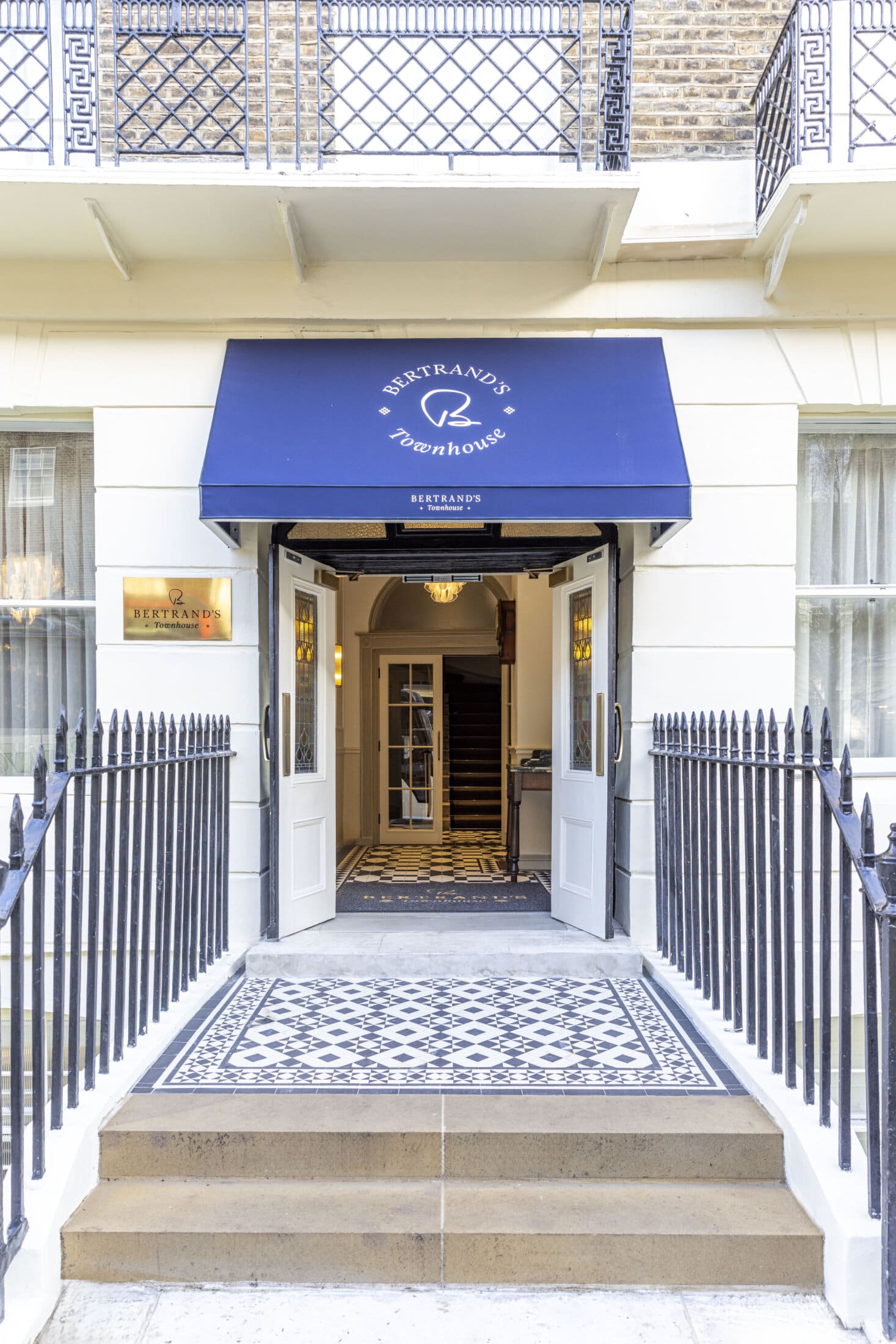 front of bertrands townhouse