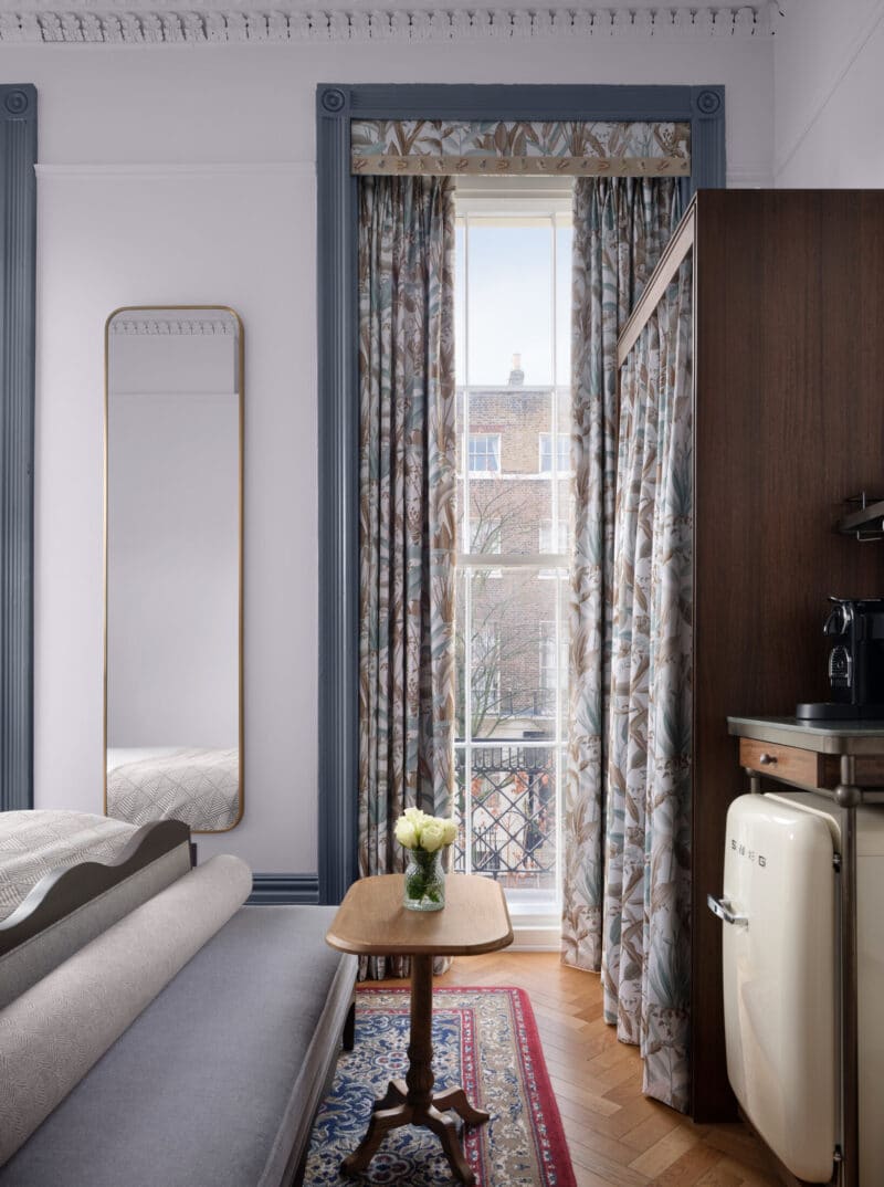 bertrands townhouse view out the window