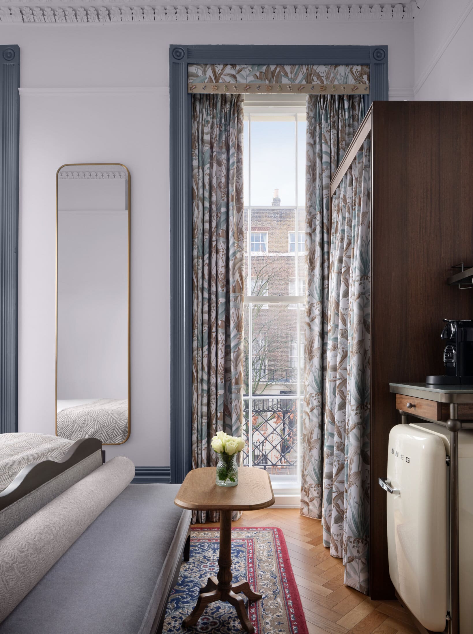 bertrands townhouse view out the window