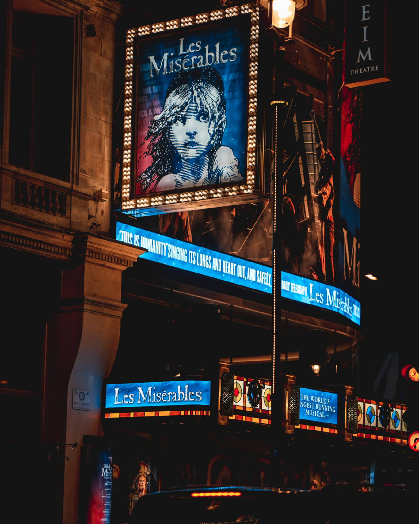 Les Miserables at Sondheim Theatre